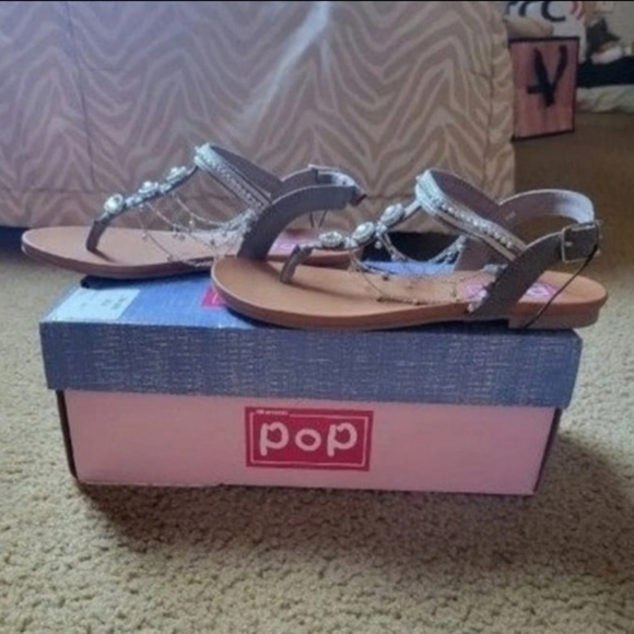 ♥︎BNIB JELLYPOP Ankle Strap Sandals♥︎ - Picture 6 of 12